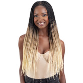 FreeTress Equal Premium Braided 5x5 HD Lace Front Wig - DIAMOND PART BRAID 28
